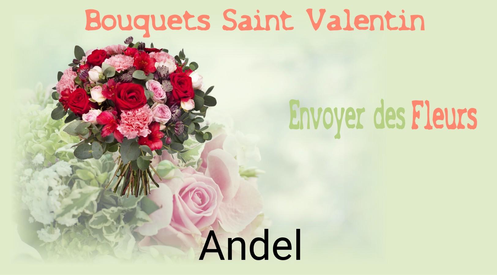 Roses de Saint-Valentin livrées à Andel